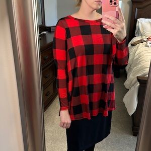 Red Buffalo Tunic Top
